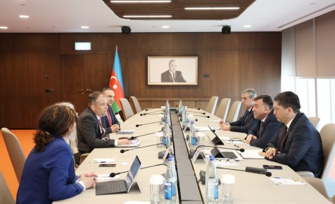 Almaniyanın BiWE təşkilatının İdarə Heyətinin sədri ilə görüş keçirilib