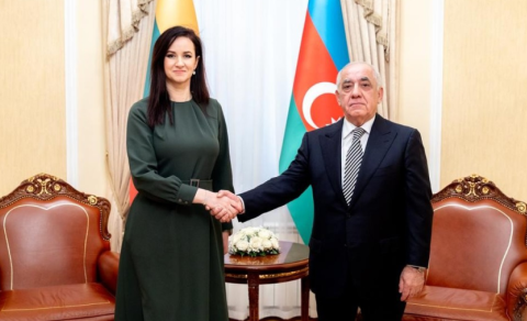 Azərbaycan və Litva Baş nazirləri əməkdaşlığın genişləndirilməsini müzakirə edib