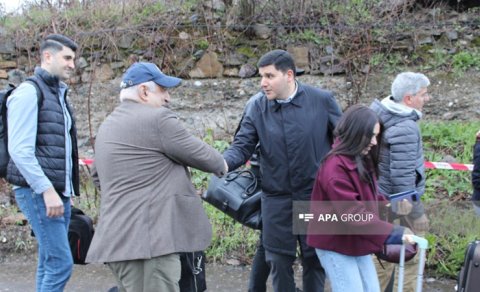 Ermənistanın vətəndaş cəmiyyətinin nümayəndələri Azərbaycana gəldi - FOTO