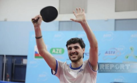 Azərbaycanlı stolüstü tennisçi "Ginnesin Rekordlar Kitabı"na düşüb
