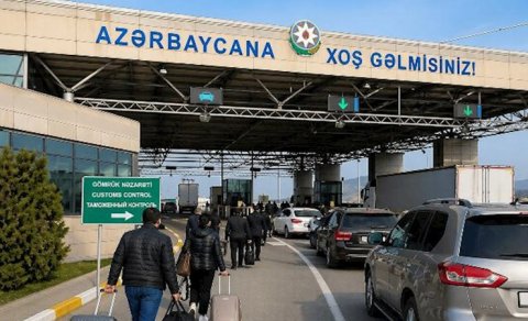 Son 3 ayda 144 min əcnəbi quru yolla Azərbaycana daxil olub