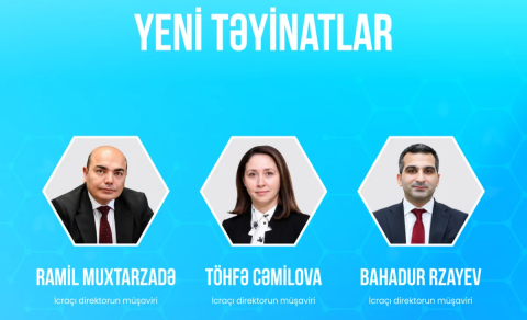 TƏBİB-in icraçı direktoruna yeni müşavirlər təyin olunub