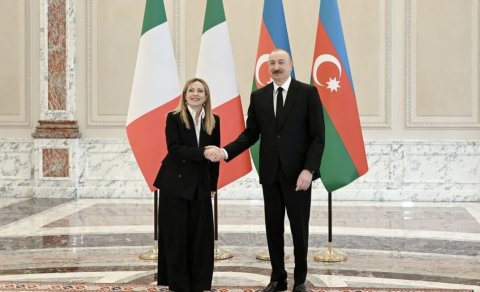 İlham Əliyev və Corcia Meloni mətbuata bəyanatlarla çıxış etdi - YENİLƏNİB