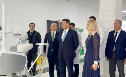 ATU-da stomatologiya sahəsində müasir tələblərə uyğun Tədris Mərkəzinin açılış mərasimi keçirildi - FOTO/VİDEO