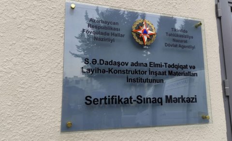 İnşaat Materialları İnstitutu avtomobil alır &ndash; tender elan edildi