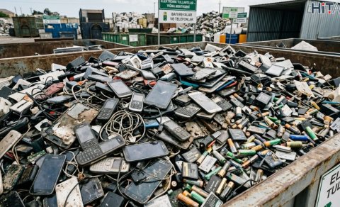 Zibilliyə atılan telefon və bateryalarla gələn TƏHLÜKƏ