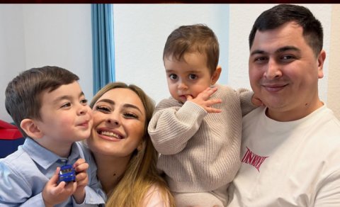 Həmin azərbaycanlı ailəyə azyaşlı uşaqları qaytarıldı - FOTO