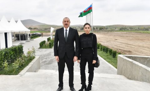 Prezident və birinci xanım Cəbrayıla səfər etdi
