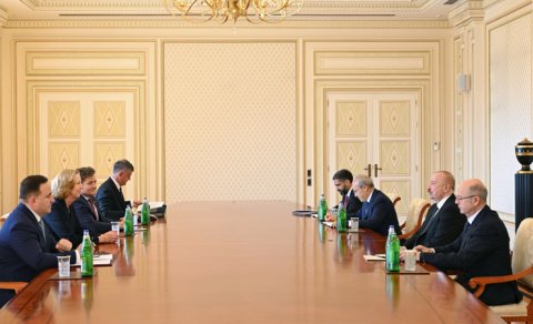 Prezident bp şirkətinin baş icraçı direktorunu qəbul etdi - FOTO