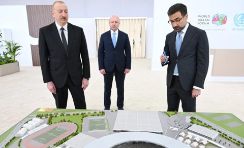 WUF13-ün ümumi tədbir məkanı 53 hektardır