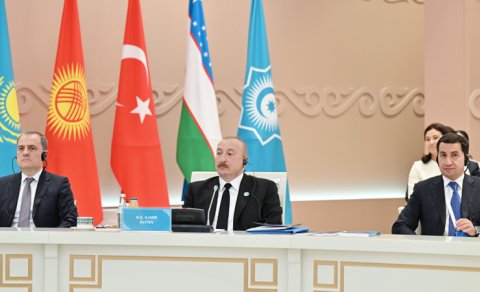 Prezident TDT Dövlət başçılarının qeyri-rəsmi Zirvə görüşündə çıxış etdi - YENİLƏNİB