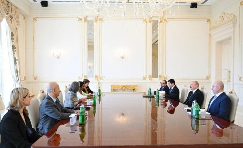 Prezident İlham Əliyev BMT-nin Məskunlaşma Proqramının icraçı direktorunu qəbul edib