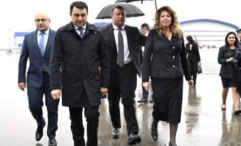 Bolqarıstan Prezidenti Azərbaycana səfərə gəldi - FOTO