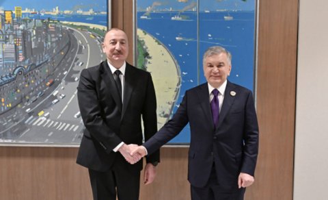 Prezident qəbullar keçirdi - YENİLƏNİB