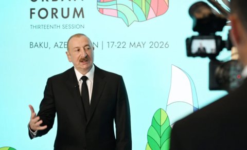İlham Əliyev "Euronews" televiziyasına müsahibə verdi