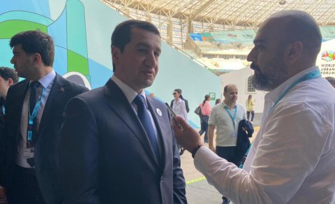 Hikmət Hacıyev: "Azərbaycan bundan sonra da mötəbər tədbirlərin keçirildiyi məkan olacaq"