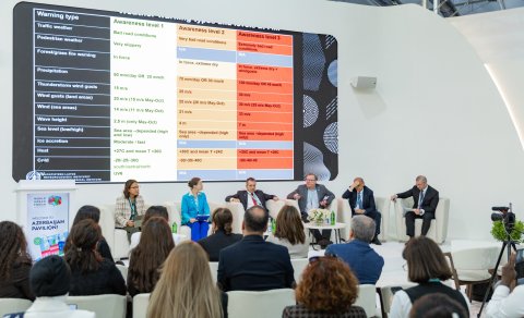 WUF13 çərçivəsində &ldquo;Erkən xəbərdarlıq və iqlimədavamlı şəhərlər&rdquo; adlı tədbir keçirilib