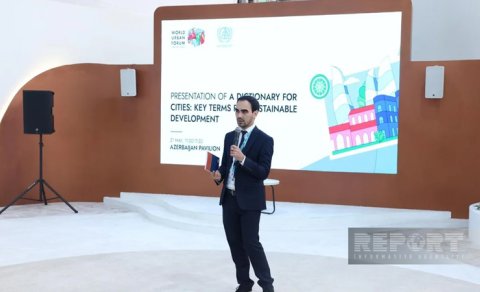 WUF13-də Şəhərlər üçün izahlı lüğət təqdim olundu