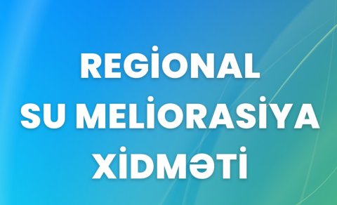 Regional Su Meliorasiya Xidməti 2,78 milyon manatlıq nasos aqreqatları alır
