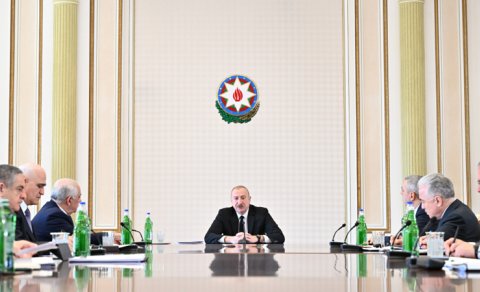 Prezident kənd təsərrüfatı məsələlərinə həsr olunmuş müşavirə keçirdi - FOTO