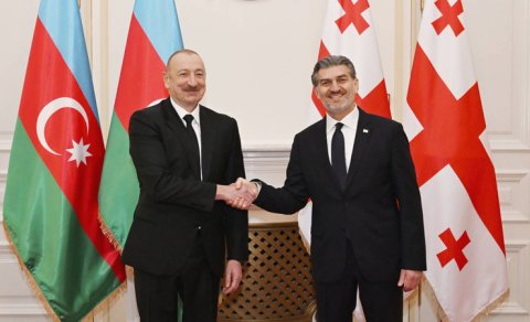 İlham Əliyev Gürcüstan Prezidentini təbrik etdi