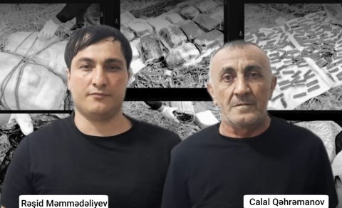 Paraplanla ölkəyə 47 kq narkotik gətirənlər saxlanılıblar