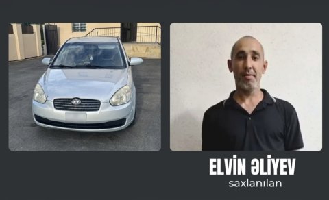 Göyçayda narkotikin təsiri altında avtomobil idarə edən sürücü həbs olunub