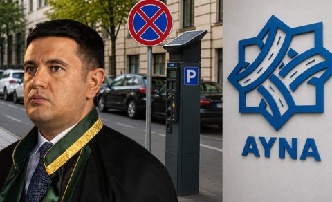 AYNA vəkilə 2 manat parklanma pulu ödəyəcək