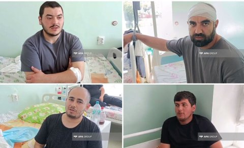 Azov dənizində gəmiyə hücum zamanı yaralanan azərbaycanlıların vəziyyəti açıqlanıb