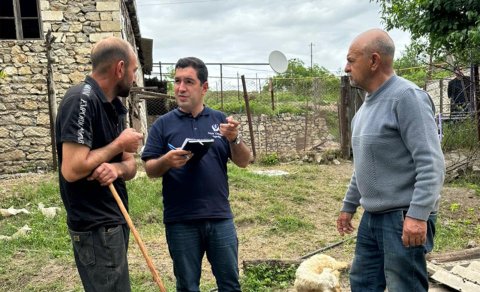 İşğaldan azad olunmuş ərazilərdə məskunlaşan sakinlərlə sahə görüşləri davam etdirilir
