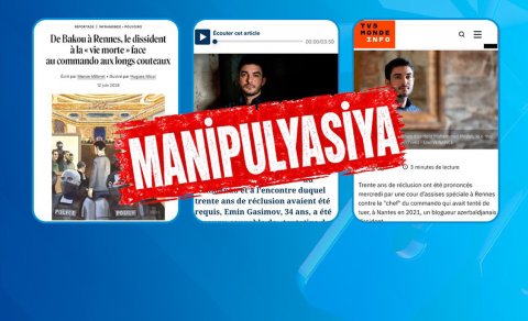 &ldquo;Fransa mediasının Azərbaycana qarşı qarayaxma kampaniyasını pisləyirik&rdquo; - MEDİA