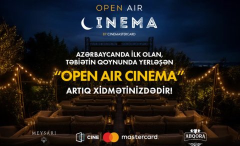 &ldquo;CineMastercard&rdquo; Şamaxıda açıq hava kinoseanslarına dəvət edir