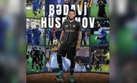 "Qarabağ" Bədavi Hüseynovla müqavilə müddətini uzadıb