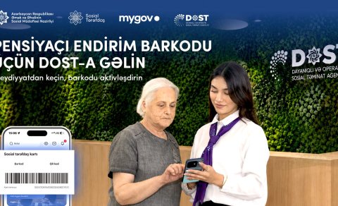 DOST mərkəzlərində pensiyaçılar üçün &ldquo;mygov&rdquo; qeydiyyatına dəstək göstərilir