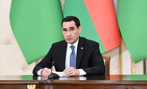 Sərdar Berdiməhəmmədov "Dostlug" tankerinə görə İlham Əliyevə təşəkkür etdi
