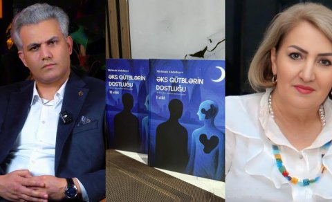Ziddiyyətlərin sükutundakı həqiqət: "Əks qütblərin dostluğu" əsəri Nəcibə ilkinin təqdimatında...