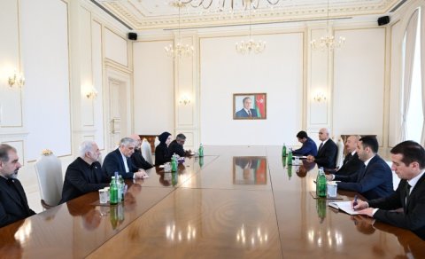 Prezident Qalibafı qəbul etdi - FOTOLAR