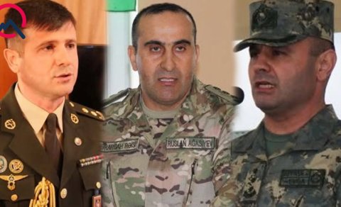 General rütbəsi verilən zabitlər kimdir? - FOTO