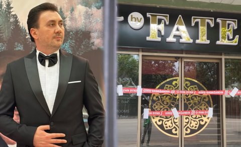 Meyxanaçı Aqşin Fatehin yeni açdığı restoran da bağlandı