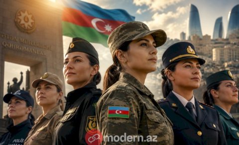 Azərbaycan Ordusundakı qadınların sayı açıqlandı