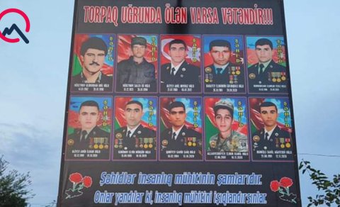 Bir kənddən 7 şəhid: Prezident hamısını təltif etdi - FOTO