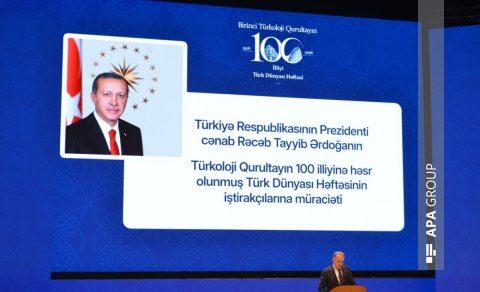Ərdoğan: "Azərbaycan bu gün Türk dövlətlərinin ortaq məqsədlərinə töhfə verir"