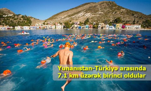 İki azərbaycanlı idmançıdan beynəlxalq uğur: üzgücülük marafonunda qalib oldular - FOTO