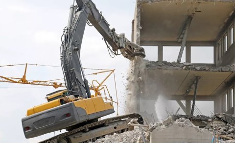 Bakının bir qəsəbəsində söküntü başladı - Kompensasiya veriləcək