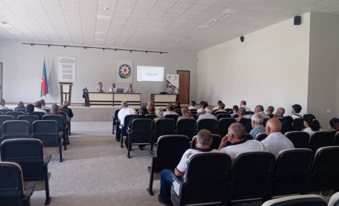 Cəbrayılın Horovlu kəndində sakinlər üçün növbəti aqrar təlimlərə başlanılıb