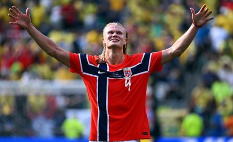 Haaland tarix yazdı, Braziliya mundialla vidalaşdı