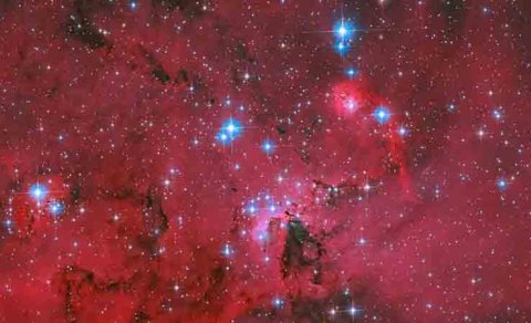 "Hubble" teleskopu ulduzların nadir yaranma bölgəsini görüntülədi