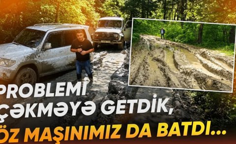 
Əhalinin gününü qaraldan yol problemi: "Heç vertolyot da bura enə bilməz" - VİDEO

