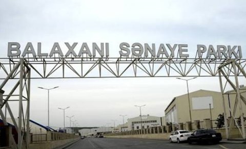 Balaxanı Sənaye Parkı ilə bağlı layihəyə 176 min manat ayrıldı