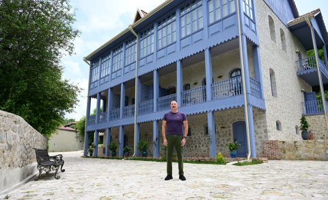 İlham Əliyev Şuşada &ldquo;Yasəmən&rdquo; hotelinin yeni korpusları ilə tanış olub